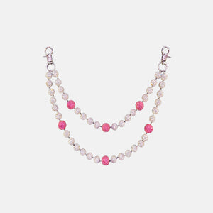 PINK SERENITY WALLET CHAIN