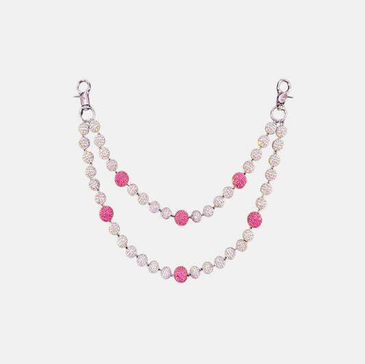 PINK SERENITY WALLET CHAIN